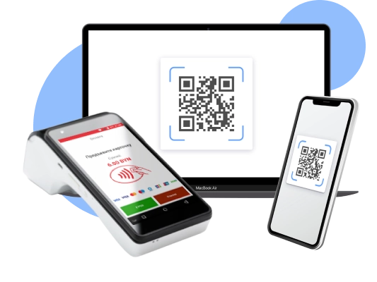 Выставленные оплаты на разных устройствах