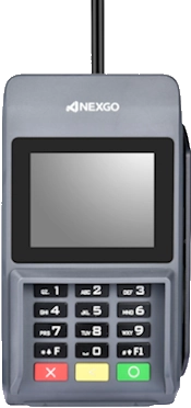 Общий вид терминала Nexgo G201