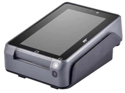 Вид сбоку вендингового терминала Nexgo UN20